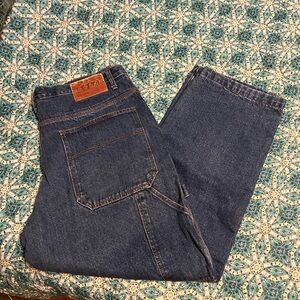 Classic Relaxed Fit Denim flannel-lined Jeans